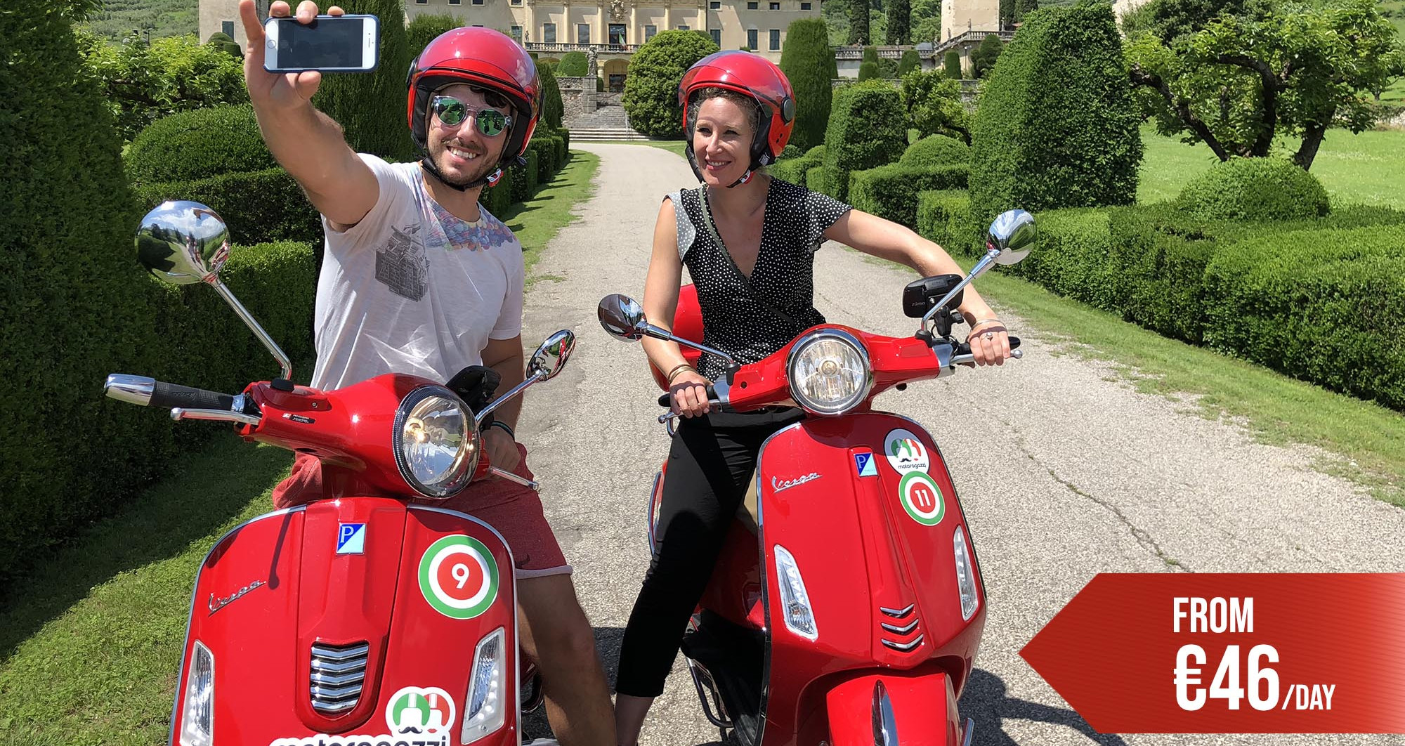 Noleggio scooter e tour sul Lago di Garda