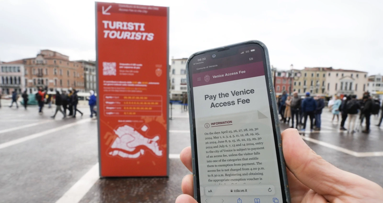 Venedig-Eintrittsgebühr für 2025 erneuert: Was Sie wissen müssen