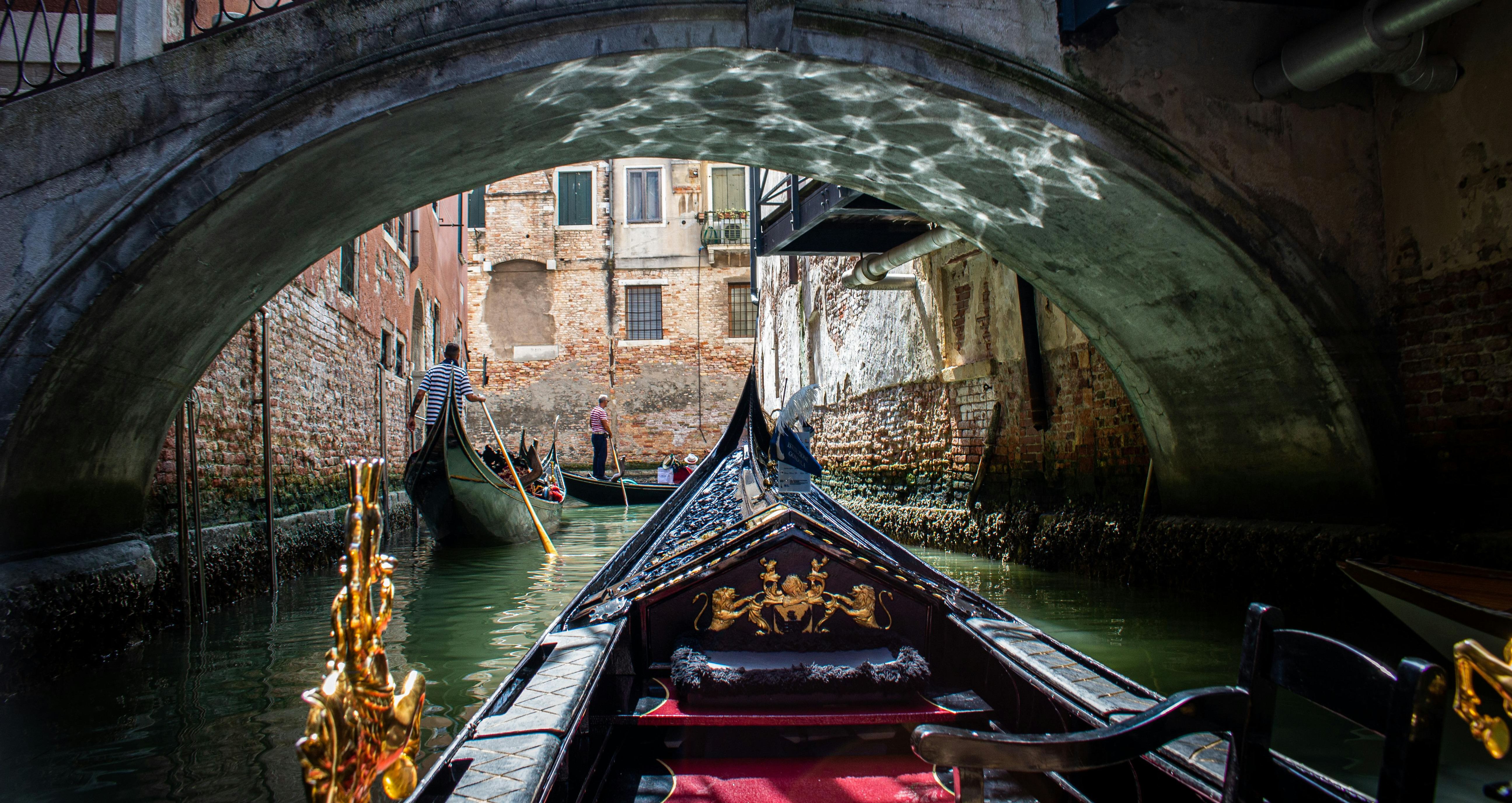 Shared Gondola Ride in Venice