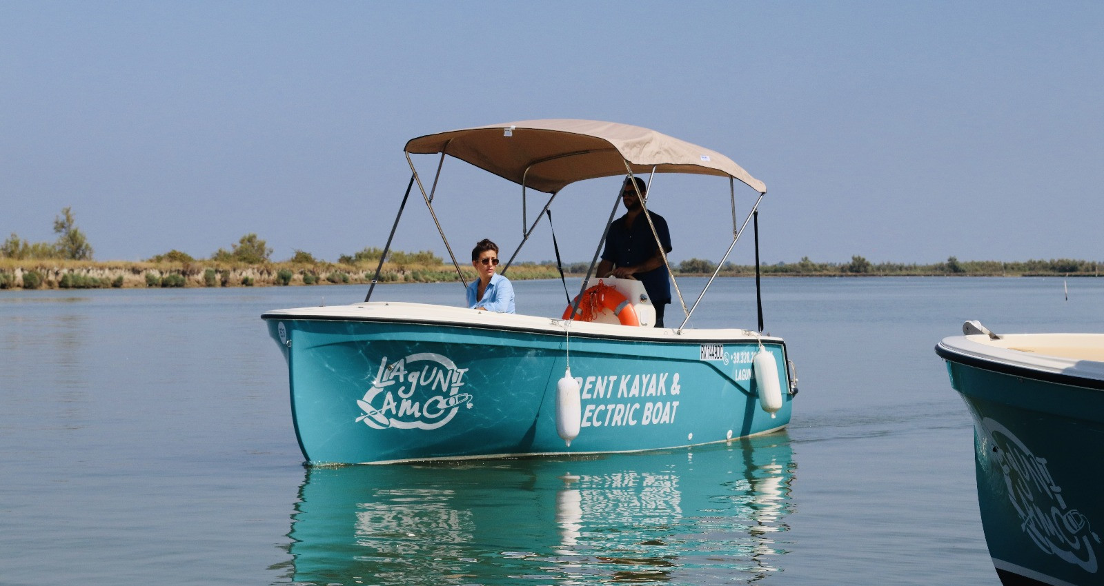 Cavallino-Treporti: e-boat rental (4 hours)