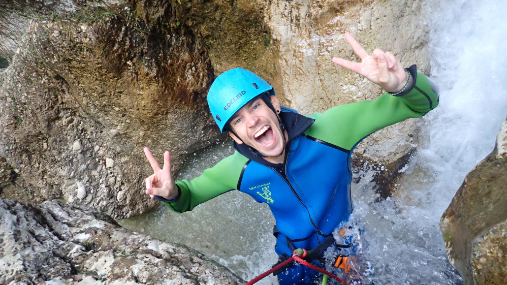Gargnano Canyoning Tour - "Summerrain"