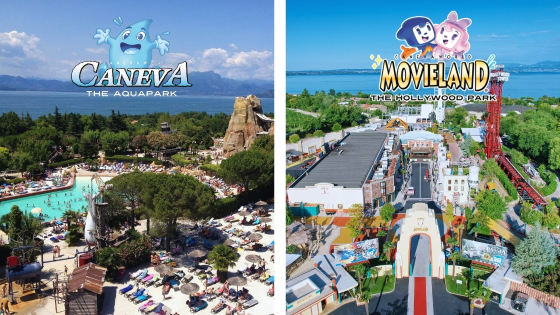Caneva Waterpark + Movieland Park 2 Days Ticket